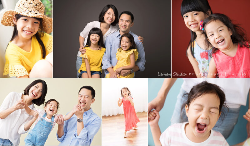 凱西媽麻一家第三次來拍家庭攝影，這張是這一系列相片的組合故事設計相片！