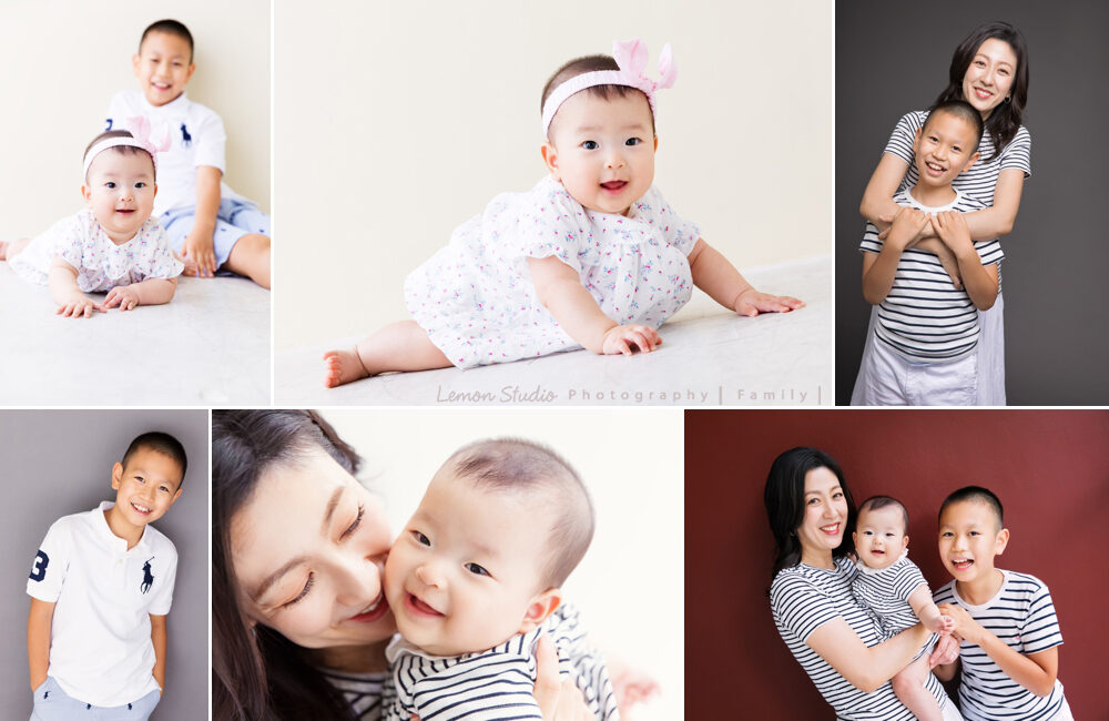 Kyoko媽麻一家來拍寶寶寫真＆親子攝影，這張是這一系列相片的組合故事設計相片！