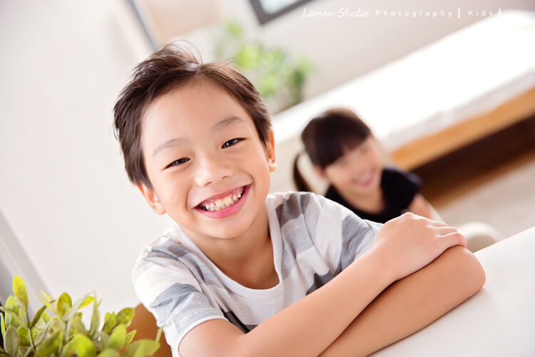 Ashely & Brian來拍兒童攝影，這張是Brian帥氣的個人寫真！