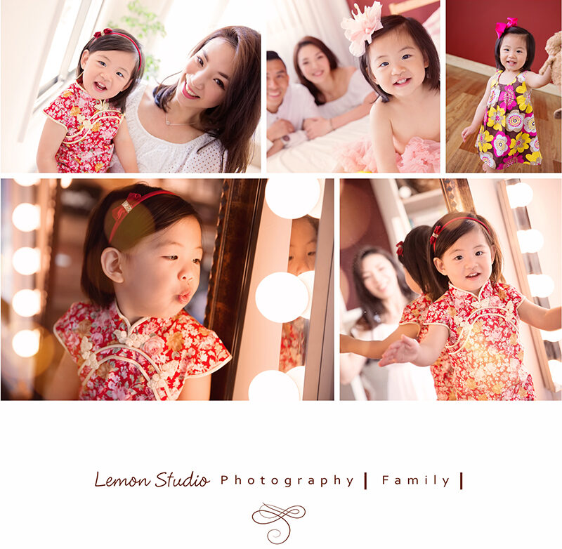 芝琳媽麻一家來拍家庭攝影,小妹跟美麗的媽麻一系列相片的組合故事設計相片!