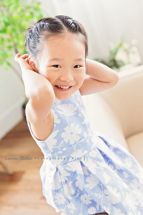 蔚怡媽麻一家來拍兒童攝影，姊姊這張好美！