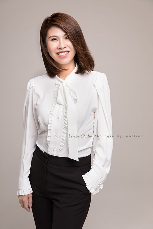 湘涵的形象照，檸檬巷館的專業人像攝影幫湘涵拍出美麗的一面