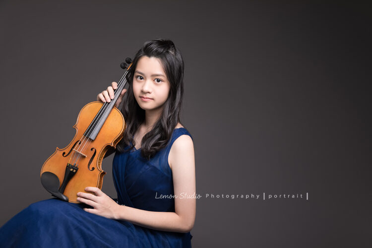 苡瑄拍孩子的音樂會，學音樂的美少女，專業人像攝影