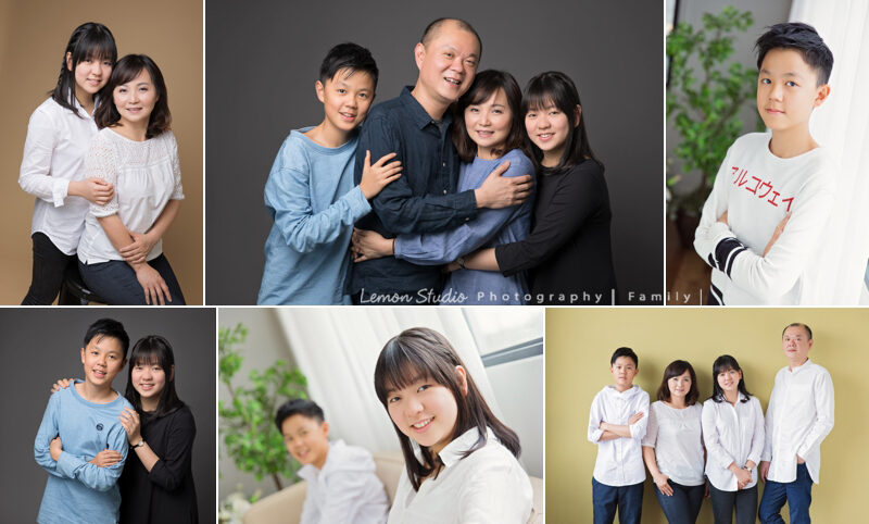 睽違12年毓婷媽麻一家再次來拍照,這張是這一系列相片的組合故事設計相片!