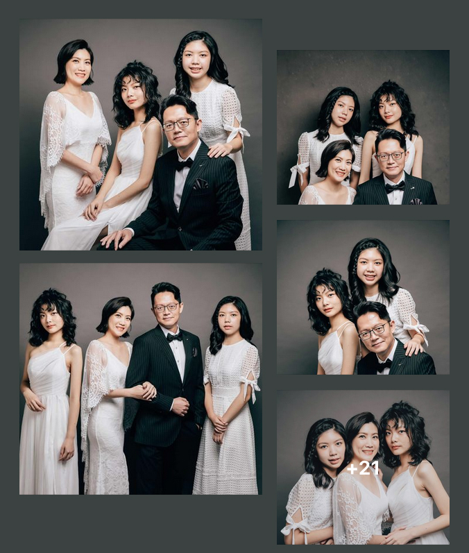 Coni媽麻一家來檸檬巷館拍家庭攝影，在臉書分享了他們一家這次來拍照的感想！這是第二次的分享！這次分享了許多穿小禮服的相片！